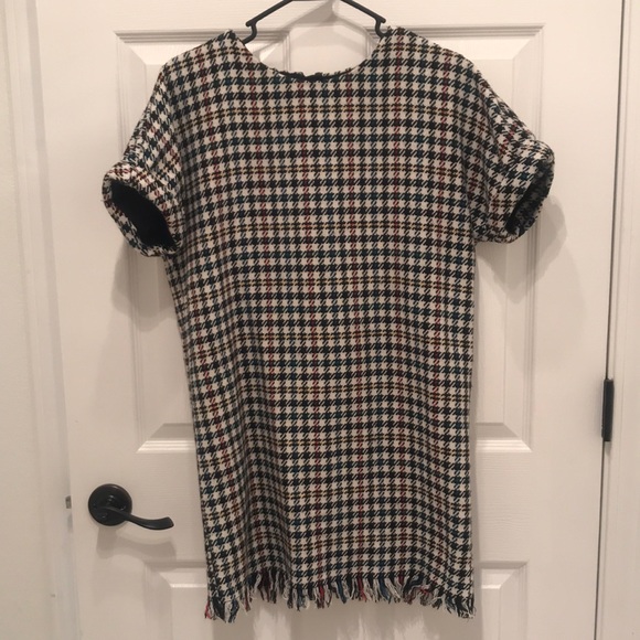 Zara. Beautiful dress with back zipper. Size small - Picture 5 of 9